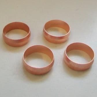 Imperial 3/4 inch / 21.5mm Copper Olive / Cone - PACK OF 4 - 24903400