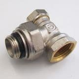 Jaga Angled Radiator Lockshield Valve 5090.110 - 07002564