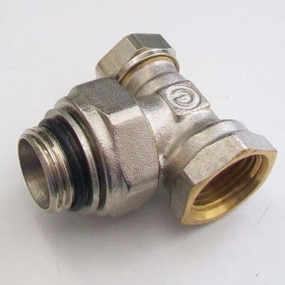 Jaga Angled Radiator Lockshield Valve 5090.110 - 07002564