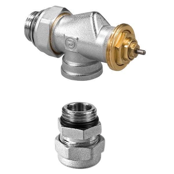 Jaga Angled Radiator TRV Valve 5090 405 07002563 Plumbers Mate Ltd