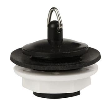 Kitchen Sink Overflow Blank Stopper with Chain Holder - 74000150