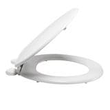 Korona White Moulded Wood Toilet Seat - 07000892