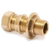 Kuterlite 15mm x 1/2" Long Tail Male Iron Tank Connector - 2442150W