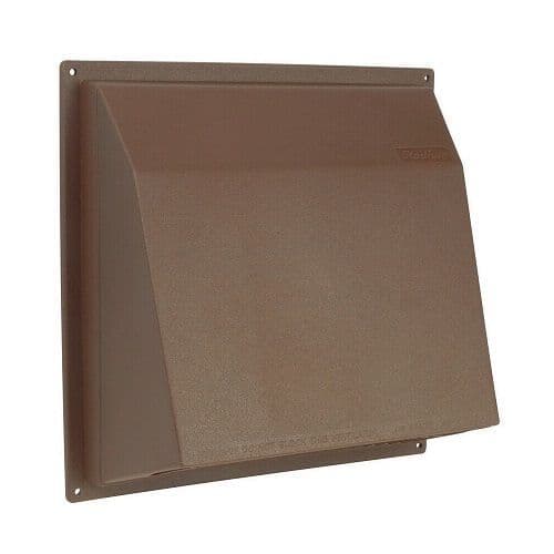 Large Cowl Ventilator with Grill - Brown - 70000560