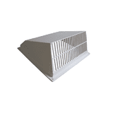 Large Cowl Ventilator with Grill - White - 70000570