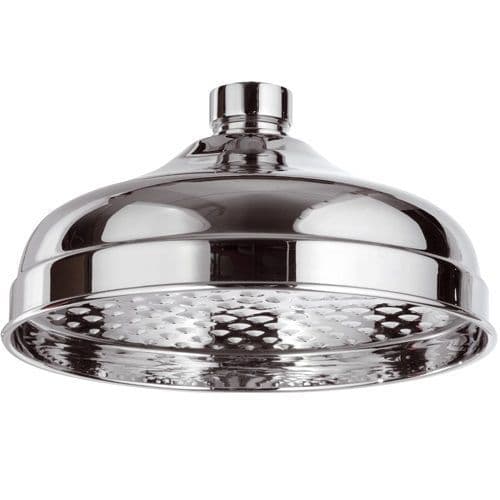 Large Traditional Fixed Overhead Shower Rose 20cm 50302921 Plumbers Mate Ltd
