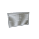 Large White Plastic Door Vent 370mm x 231mm - 70000270