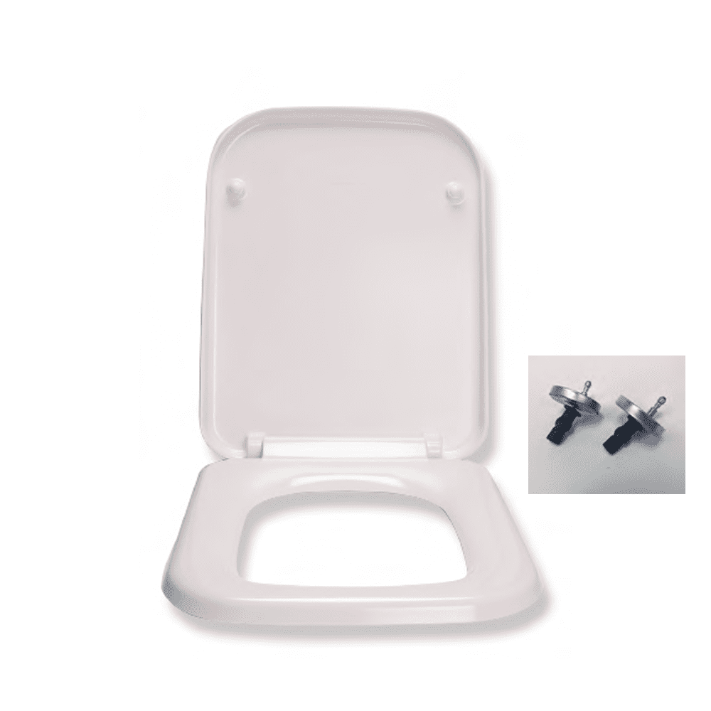 Lecico Series 6 Square Soft Close Top Fix Toilet Seat 05000012