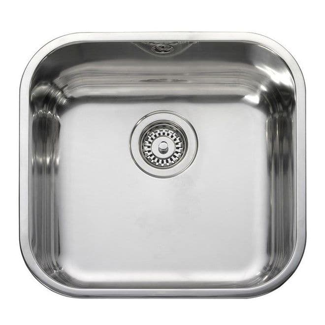 Leisure Single Inset Kitchen Sink Bowl 432mm x 452mm - 52035051