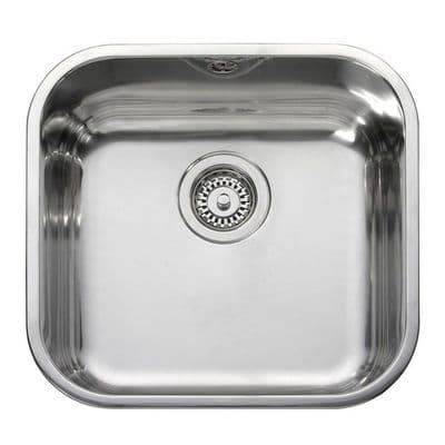 Leisure Single Inset Kitchen Sink Bowl 432mm x 452mm - 52035051