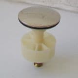 Light Gold Effect Replacement 1 1/4 Basin Pop up Plug + Shuttle - 74000202
