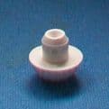 Light Grey Toilet Seat Top Flap Plastic Buffer EACH - 03062265
