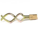 Lockfast Drain Rod Double Worm Screw Attachment - 65002559