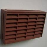 Louvre Double Air Brick - Rustic Red - 70000070