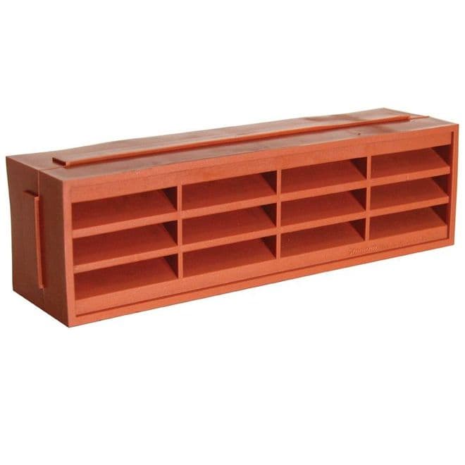 Louvre Single Air Brick - Terracotta - 70000100