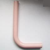 Low Level Toilet Cistern Flush Pipe Pink 14 x 9 - 08000251
