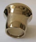 Low Level Toilet Cistern Flush Pipe Tail Shroud Gold Effect - 08001223