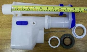 Macdee Metro 3 Piece Oblong Toilet Cistern Syphons - 08000940