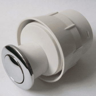 Macdee Small Single Flush Pneumatic Push Button - 08001289