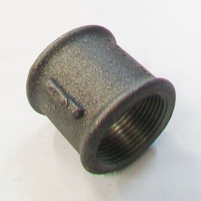 Malleable Black Iron 1.1/2 inch Connecting Socket - 22000530