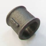 Malleable Black Iron 1.1/4 inch Connecting Socket - 22000520