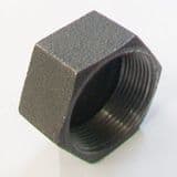 Malleable / Black Iron Cap 1.1/2 inch BSP - 22000170