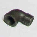Malleable Black Iron Elbow 1 inch Male to Female - 22000280