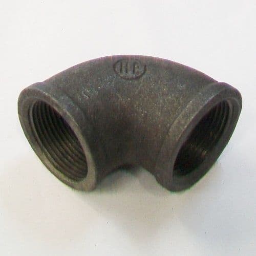 Malleable Black Iron Elbow 1.1/2 Female to Female - 22000231