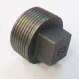 Malleable Black Iron Plug 1.1/4 inch BSP - 22000450
