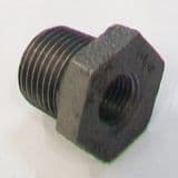 Malleable Black Iron Threaded Bush 1/2 to 1/4 - 22000020
