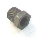 Malleable Black Iron Threaded Bush 1/4 to 1/8 - 22000009