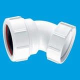 Mcalpine 1.1/2 - 40mm Obtuse Elbow Nut to Pipe - 38004045