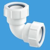 McAlpine 1.1/2 Compression 90 Waste Pipe Elbow MT4 - 38004005