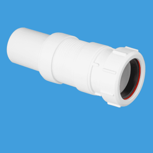McAlpine 1.1/2 Flexible Waste Pipe Plain End MINIFLEX5 - 39003248
