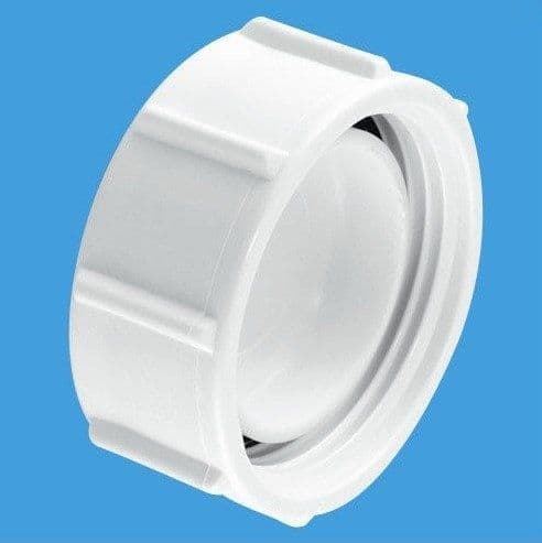 McAlpine 1.1/2 inch BSP Threaded Blank Cap T23 - 39000006