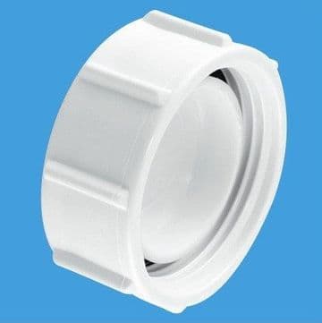 McAlpine 1.1/2 inch BSP Threaded Blank Cap T23 - 39000006