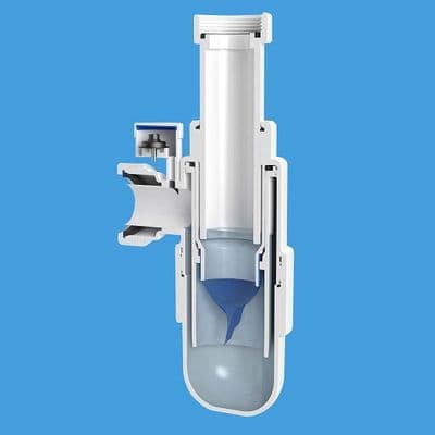 McAlpine 1.1/2 Non Return Bottle Trap C10AV-SV - 39000097