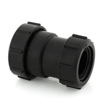 McAlpine 1.1/2 to 1.1/4 Compression Pipe Reducer Black ST28M-BL - 38003217