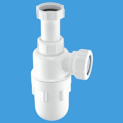 McAlpine 1.1/4 Adjustable Basin Bottle Trap A10A - 40003203