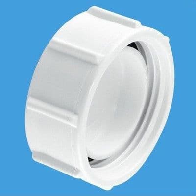 McAlpine 1.1/4 inch BSP Threaded Blank Cap S23 - 39000005