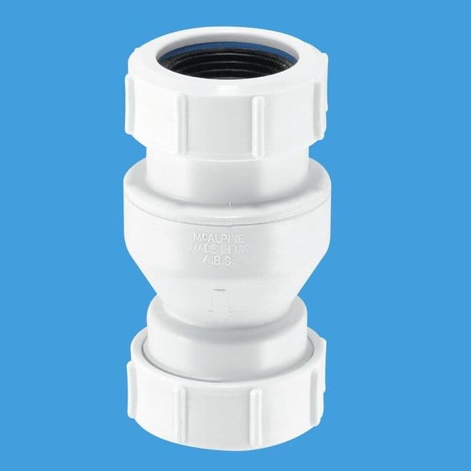 McAlpine 1 1/4 Tundish Non Return Valve CONVALVE125 - 39000089