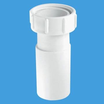 McAlpine 1.1/4 Waste Outlet Plain Pipe Extension S22L - 38000012