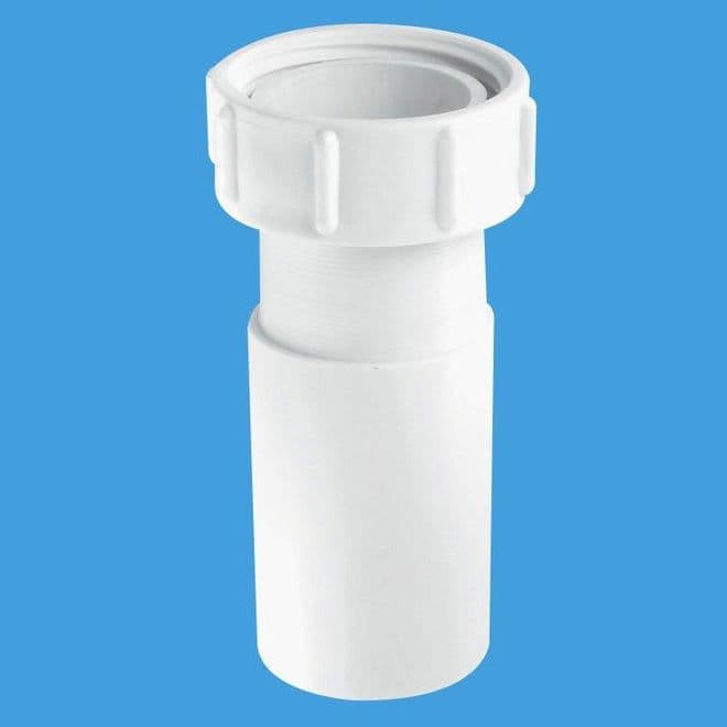 McAlpine 1.1/4 Waste Outlet Plain Pipe Extension S22L - 38000012