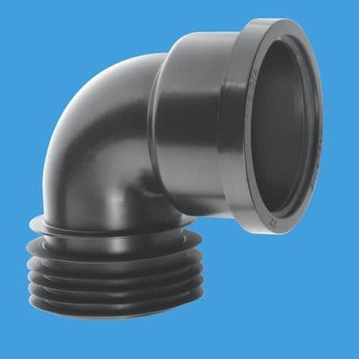 McAlpine 110mm Drain Bent Cast or Clay Connector