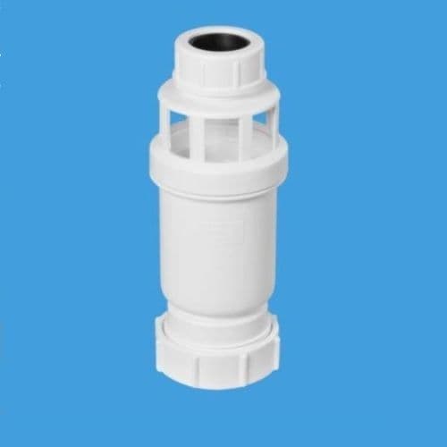 McAlpine 15/22mm x 1.1/4 Tundish with NRV MACTUN-2 - 39001913