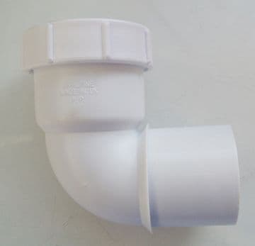 McAlpine 2 inch 50mm 90° Multifit Bend and Plain End MZ4L - 38005010