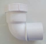 McAlpine 2 inch 50mm 90° Multifit Bend and Plain End MZ4L - 38005010