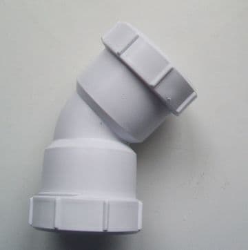 McAlpine 2 inch 50mm Mulitfit 45 Degree Elbow MZ20 - 38005001