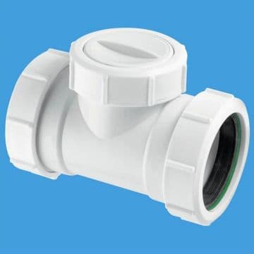 McAlpine 2 inch Waste Pipe Non Return Valve Z28M-NRV - 39004020