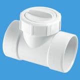 McAlpine 2 inch Waste Pipe Solvent Non Return Valve Z28M-NRVS - 39004026